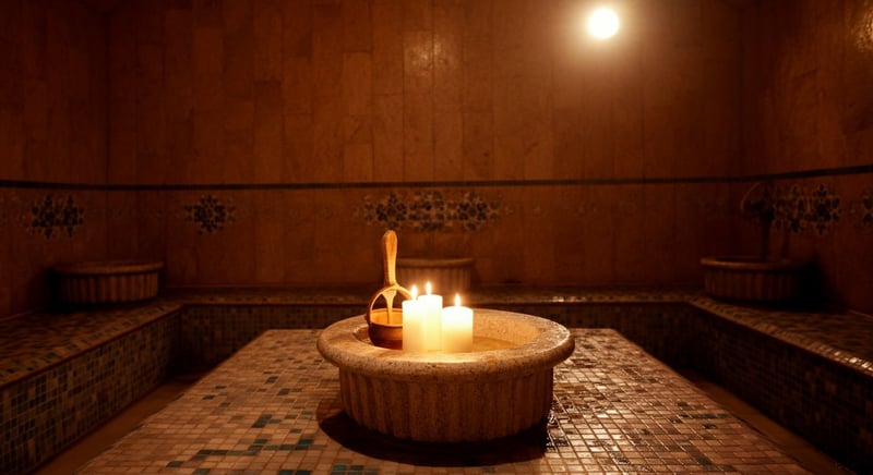 Masaje Hamam para relajación muscular y alivio de tensiones