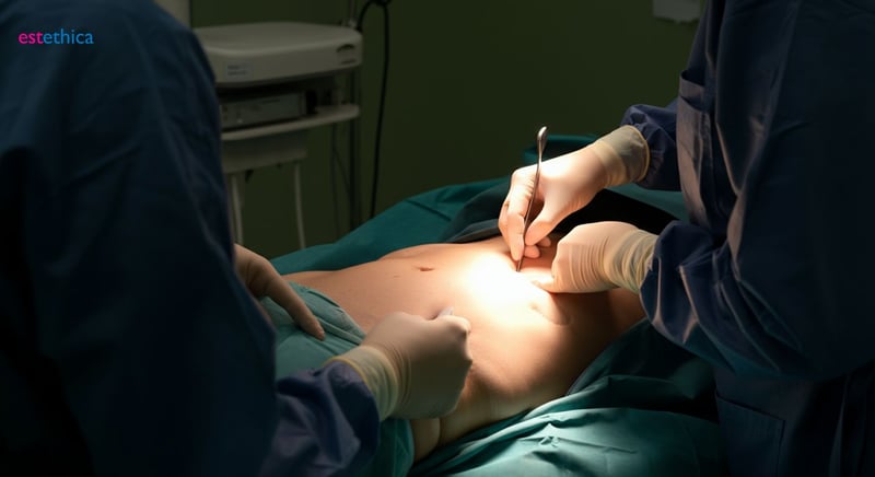 Tummy tuck recovery timeline and tips illustration