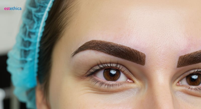 Microgreffe sourcils pour densification durable