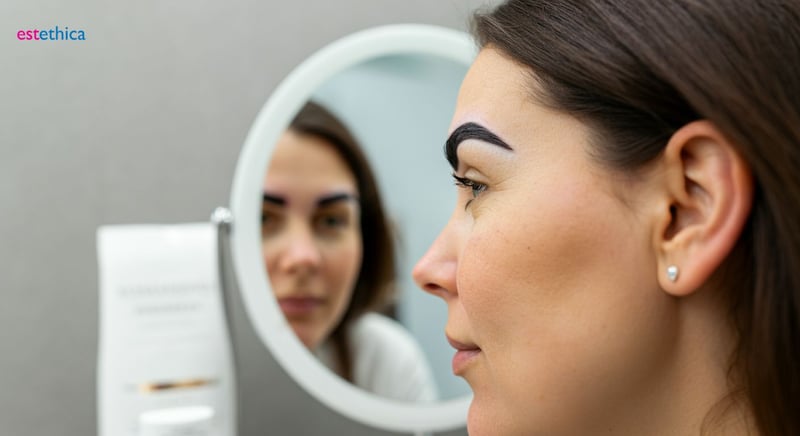 Microgreffe sourcils pour densité perdue
