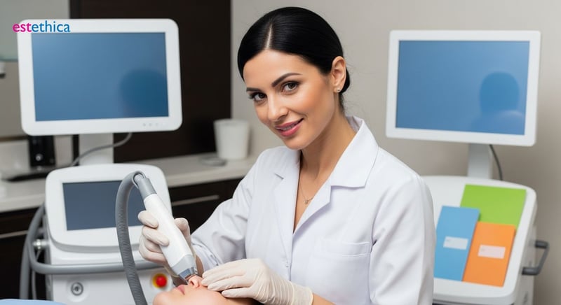 Behandlung von Pigmentflecken durch Dermatologen