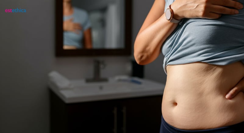 Abdominoplasty: Muscle repair and excess skin removal
