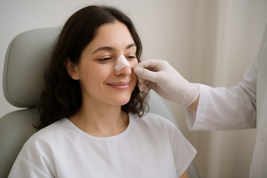 Nasal Splint Removal Process