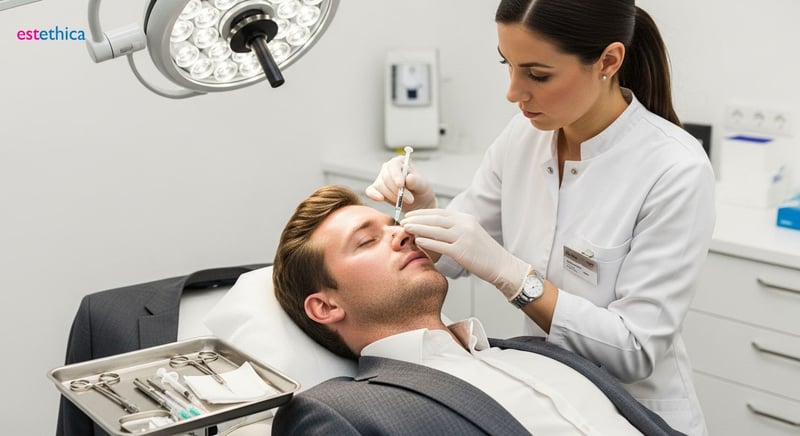 Nasenkorrektur ohne OP: Hyaluron-Filler