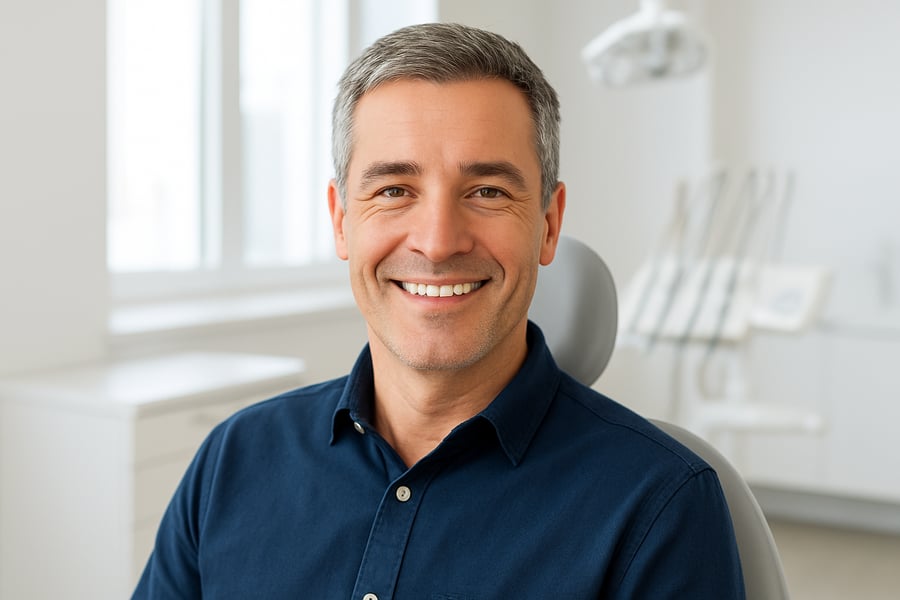 Natural Dental Implant Restoration Results