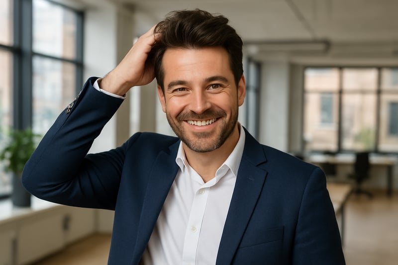 Natural Hair Restoration Results After Treatment at Estethica Global