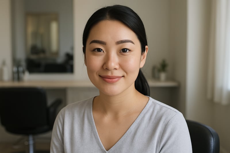 Natural Results After Microblading Eyebrow Treatment