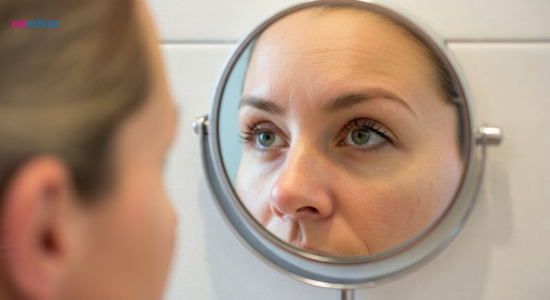Upper eyelid surgery recovery guide image