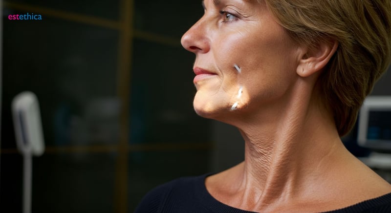 Neck lift vs. non-surgical options comparison