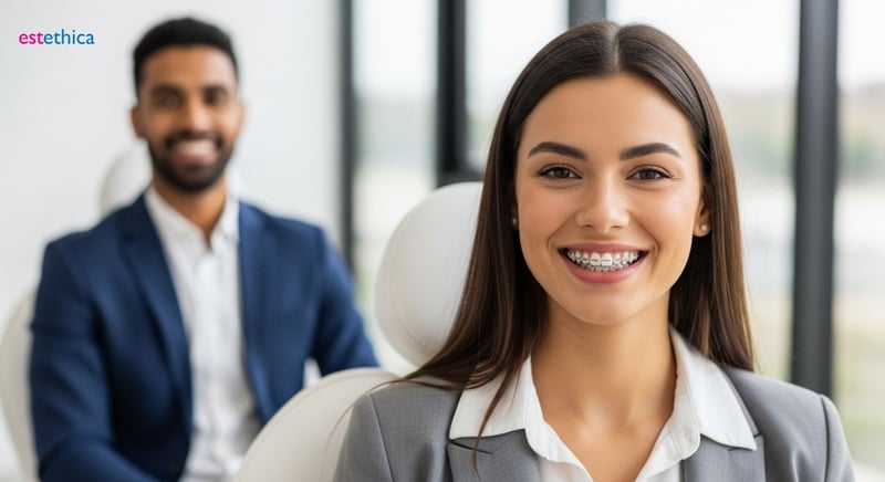 Orthodontiste: Mâchoire saine et alignée