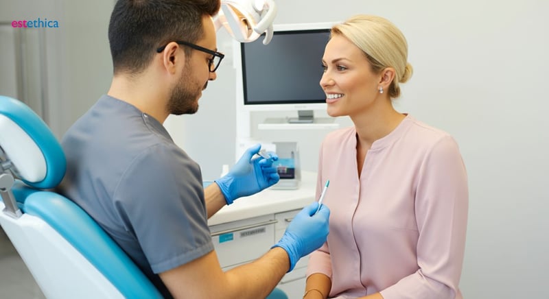 Osseointegration process in dental implants