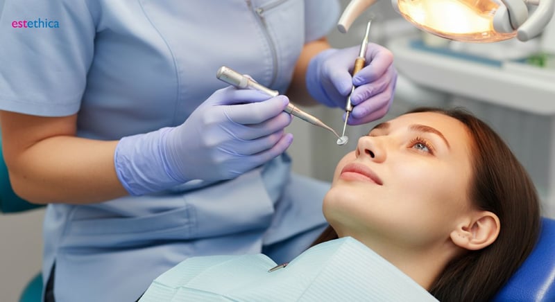 Osseointegration process in dental implants