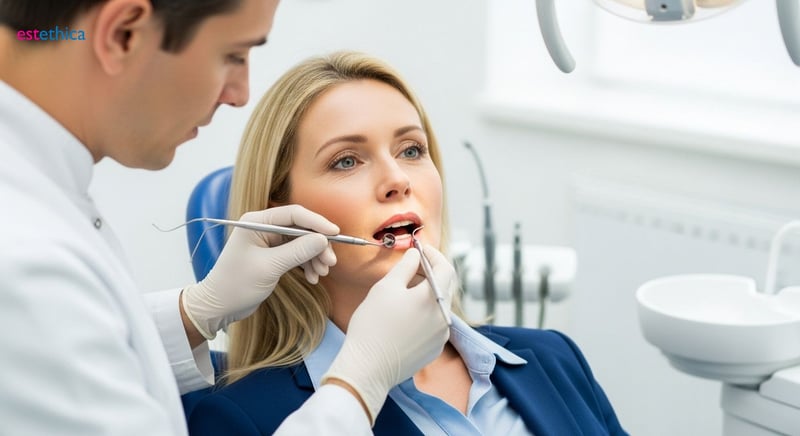 Osseointegration dental implant process