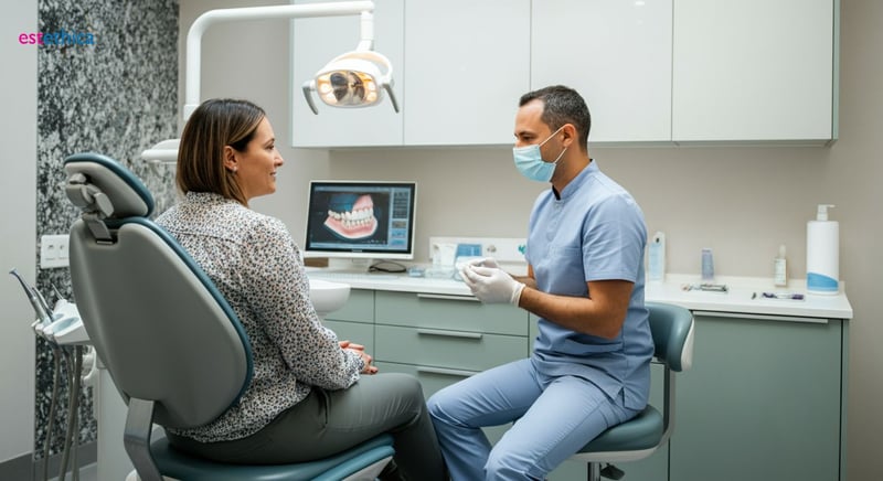 Osseointegration process in dental implants