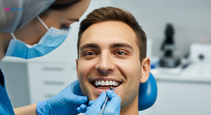 Osteointegración en implante dental exitoso