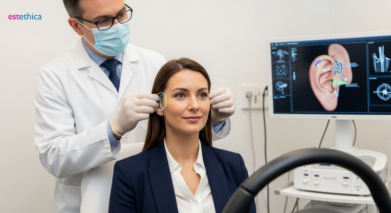 Otoplasty ear reshaping