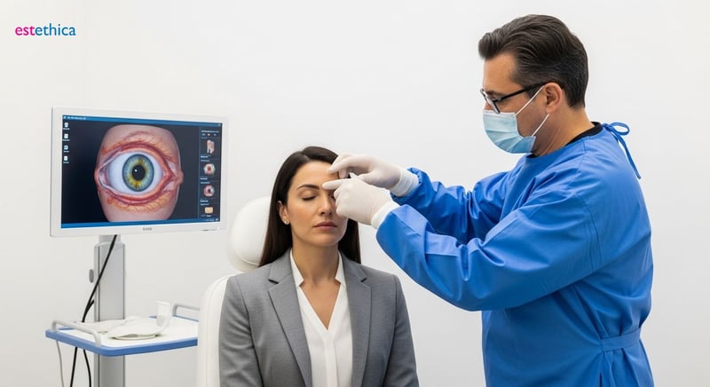 Cirugía párpados caídos: Técnicas innovadoras