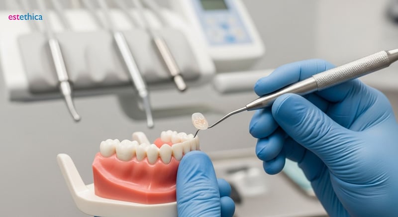 Porcelain laminates for subtle tooth aesthetics