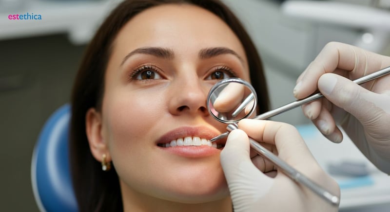 Porcelain veneers for natural-looking smile