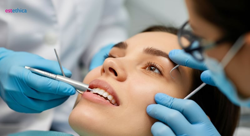 Porcelain veneers for natural-looking tooth restoration