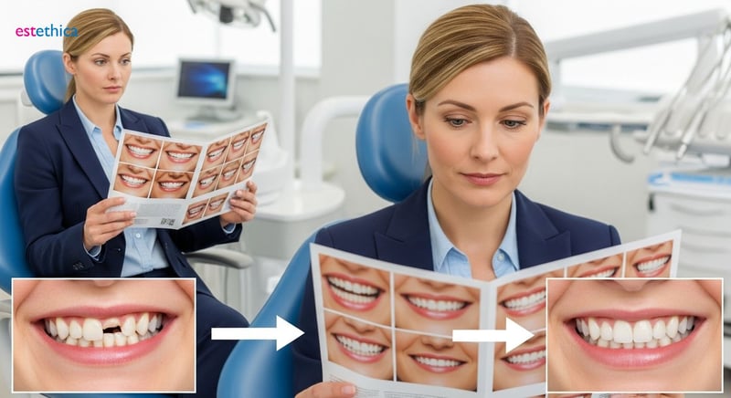 Porcelain vs Composite Veneers