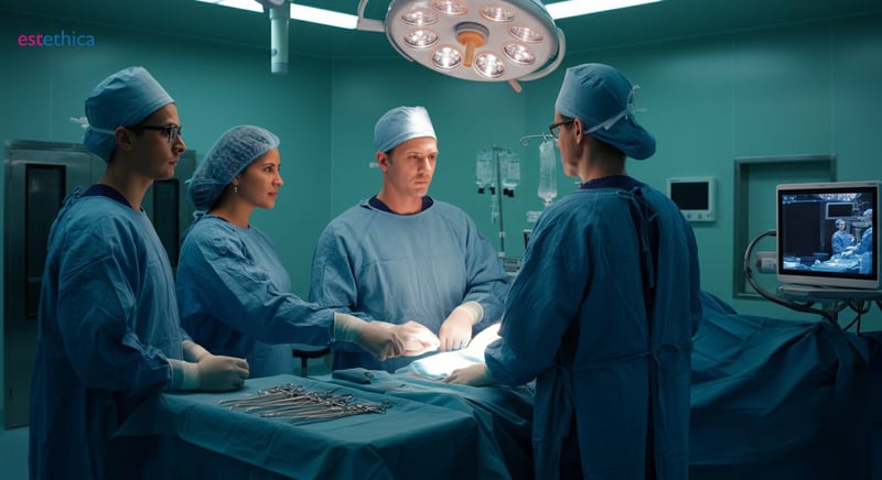 Préparation essentielle avant opération de l'estomac