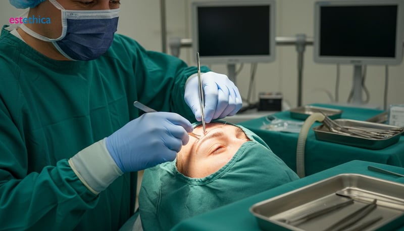 Reduce Forehead Lines with Brow Lift Surgery