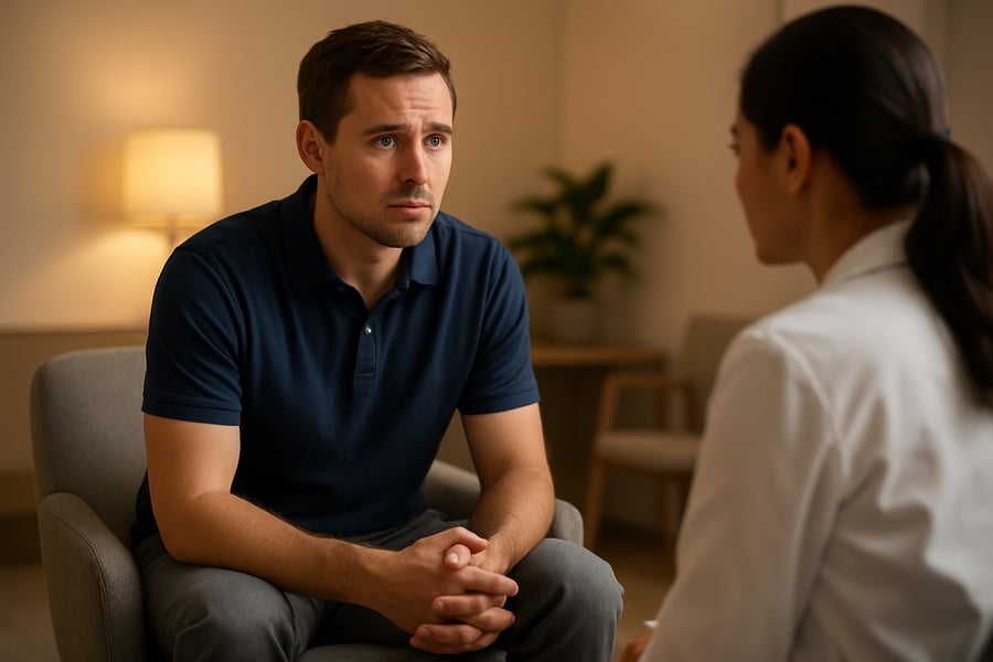 Private Consultation for Male Aesthetic Concerns
