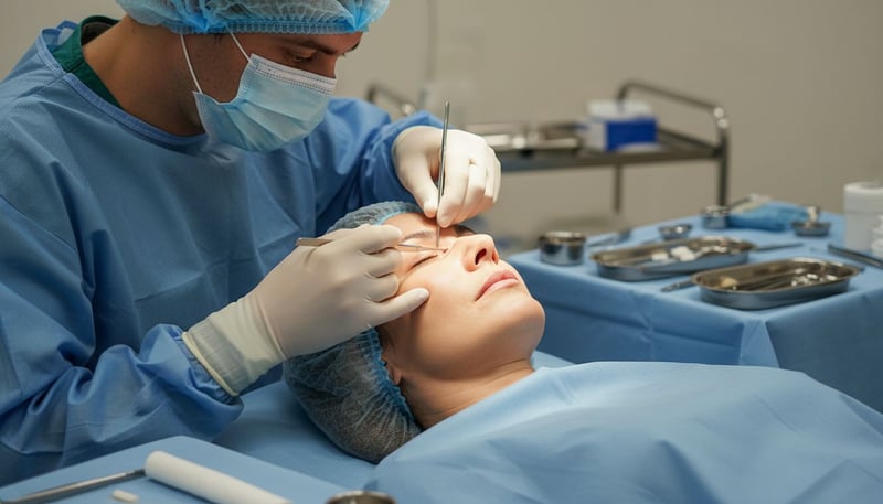 Blefaroplastie superioară și inferioară: Avantaje