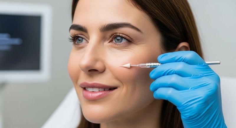 Umplutură facială naturală și estetică: Acid Hialuronic