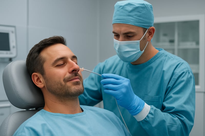 Procedura di turbinoplastica laser