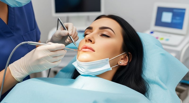 Rezultate ridicare buză superioară înainte și după