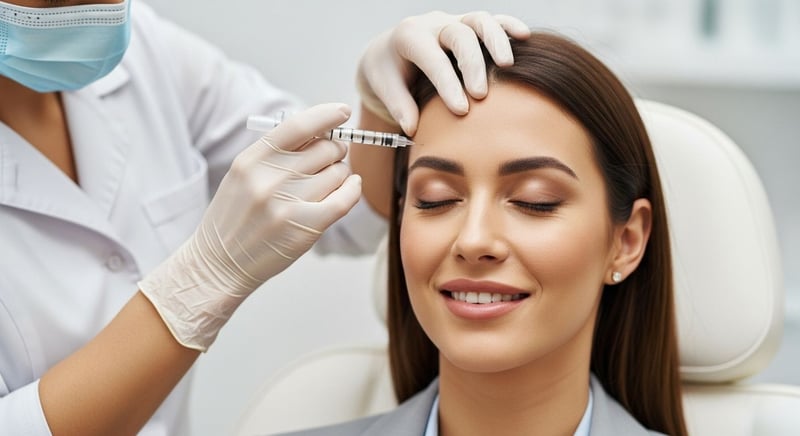 Tratament cu Botox: Sprâncene și Frunte