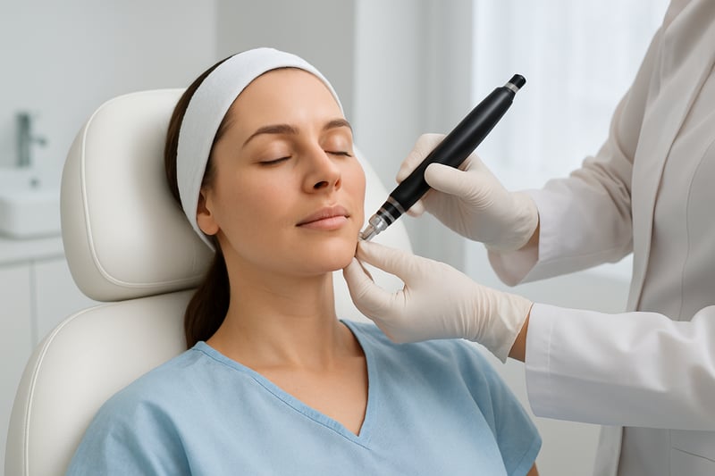 Procedura profesionala de microneedling Dermapen
