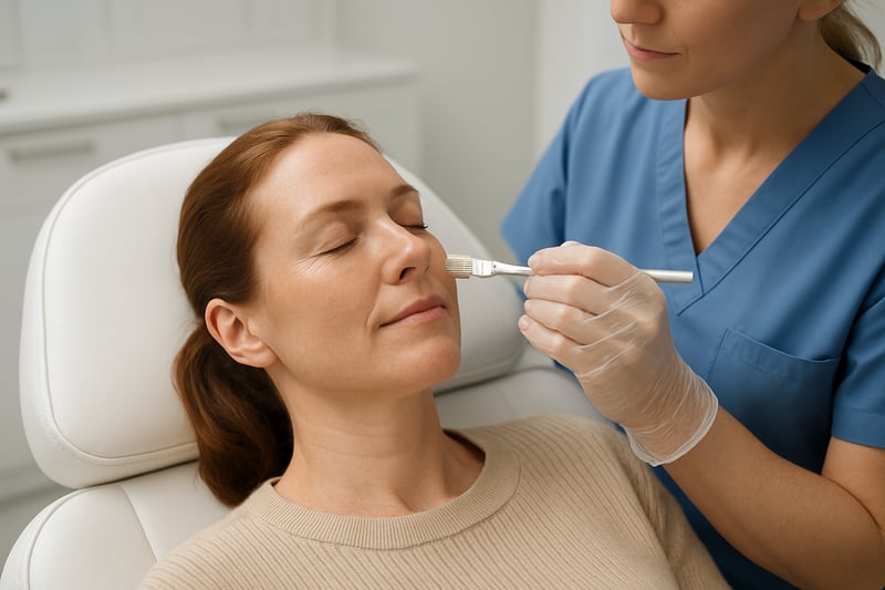 Professional Chemical Peel Treatment Procedure