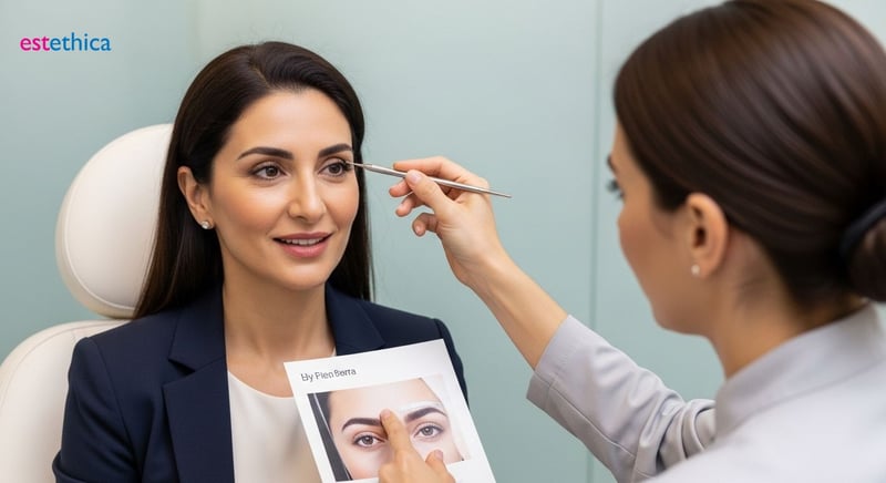 Результаты трансплантации бровей: фото до и после