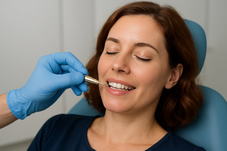 Professional Dental Veneer Application Procedure