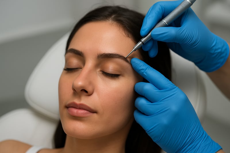 Professional Eyebrow Hair Transplantation Process