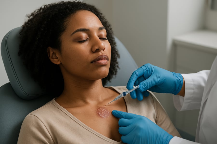 Professional Keloid Scar Treatment Procedure