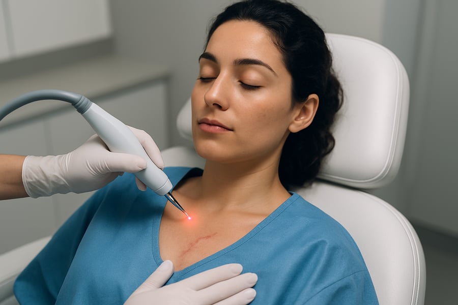 Professional Laser Scar Revision Therapy
