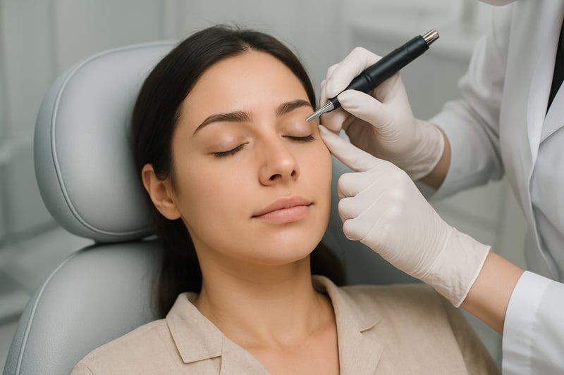 Professional Microblading Procedure
