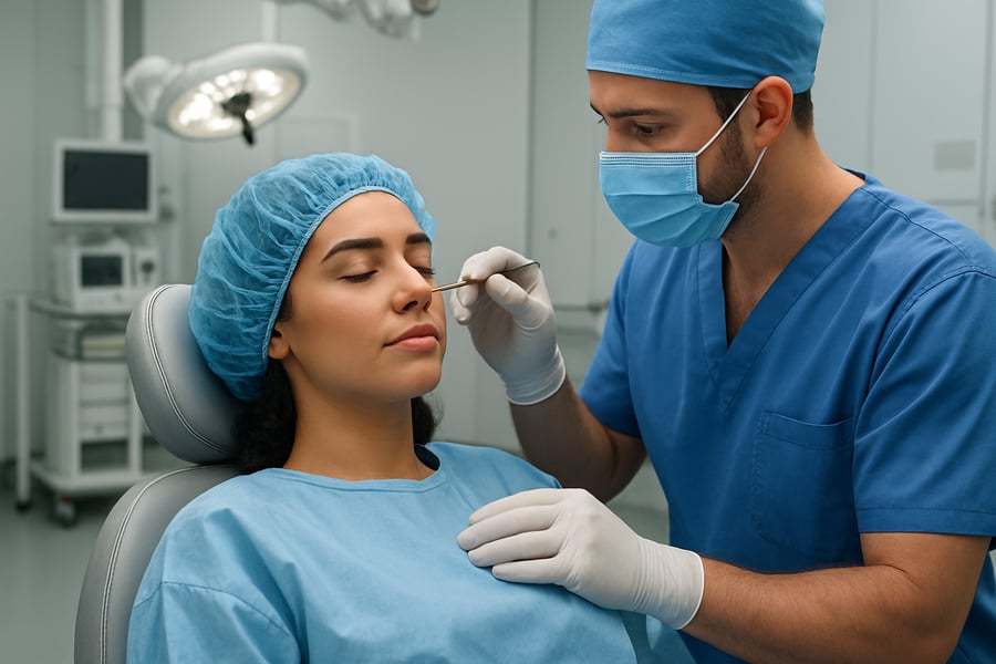 Professional Rhinoplasty Surgical Procedure