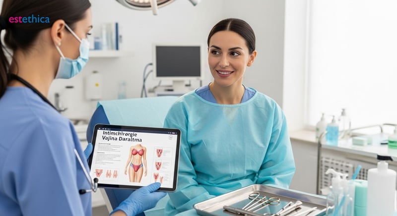 Funktionelle Intimchirurgie Behandlung nach der Geburt (Vaginalstraffung)