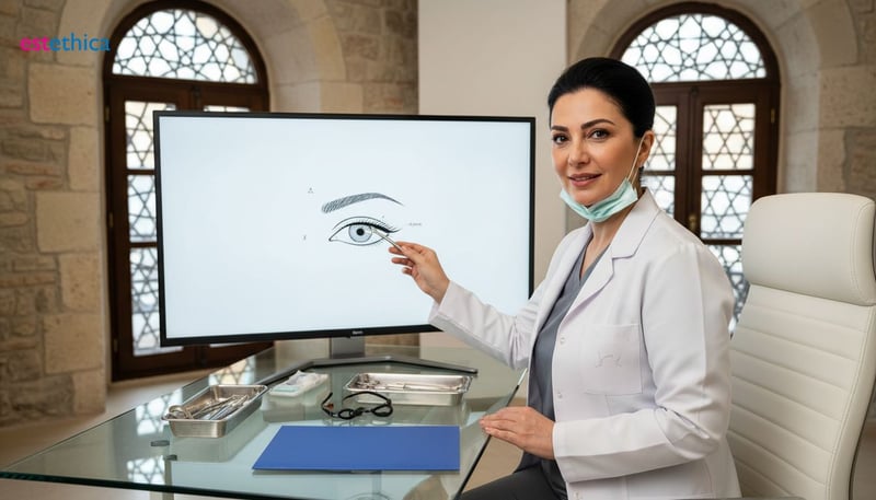 علاج تدلي الجفن العلوي وشد الجفون المترهلة