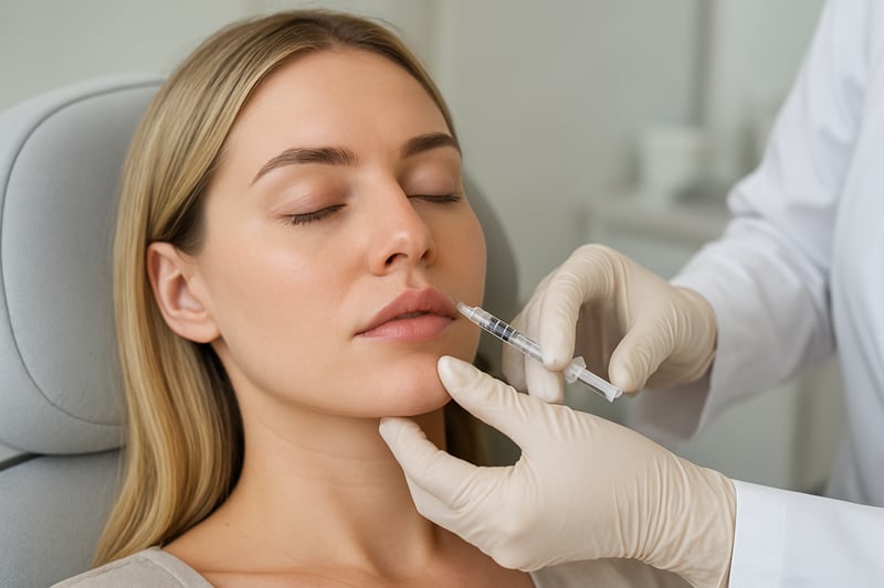 Präzise Lippenmodellierung bei Estethica Global