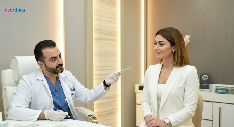 Elevación de labio para redefinir sonrisa