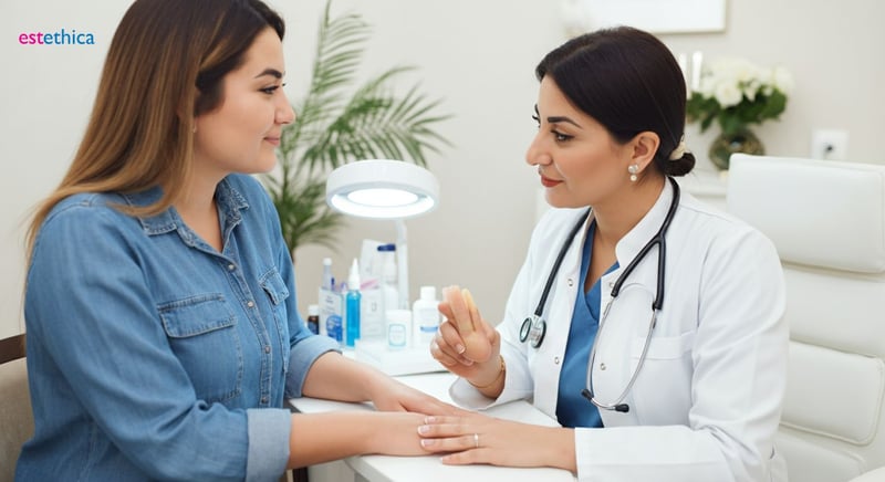 Uñas con onicomicosis, síntomas y diagnóstico temprano