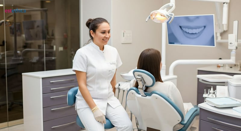 Facette dentaire sur dent