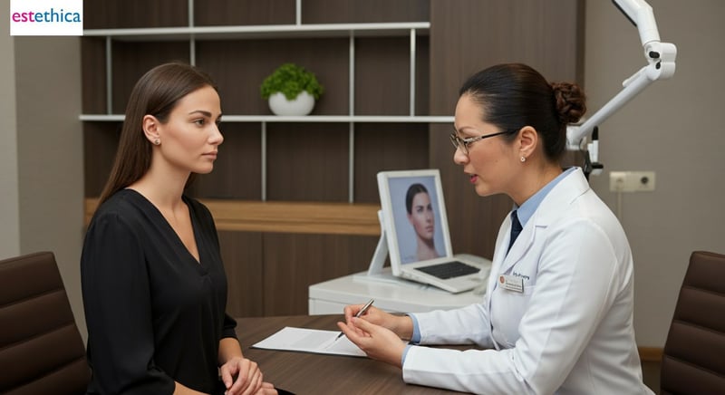 Image de rhinoplastie, chirurgie esthétique du nez