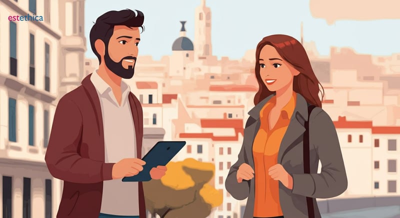 Mujer considerando cirugía plástica en España